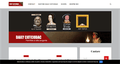 Desktop Screenshot of dailycotcodac.ro
